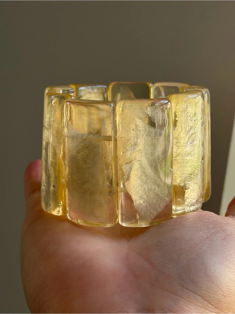 Vintage Lucite Bracelet